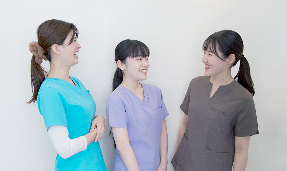 幅広いスタッフ構成